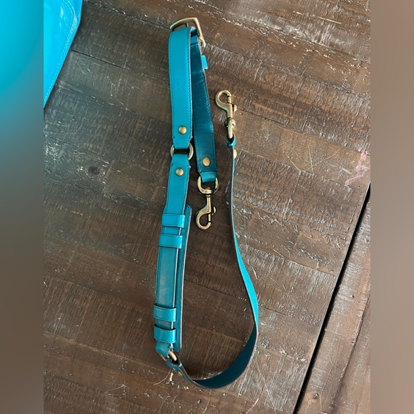 COACH Limited Edition FRANCINE TURQUOISE LEGACY TOTE BAG - Picture 4 of 15